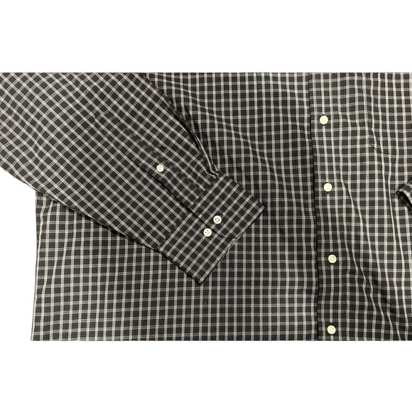 U.S. POLO Assn Black/Gray Button-Down Shirt Mens Size XXL - Picture 5 of 8